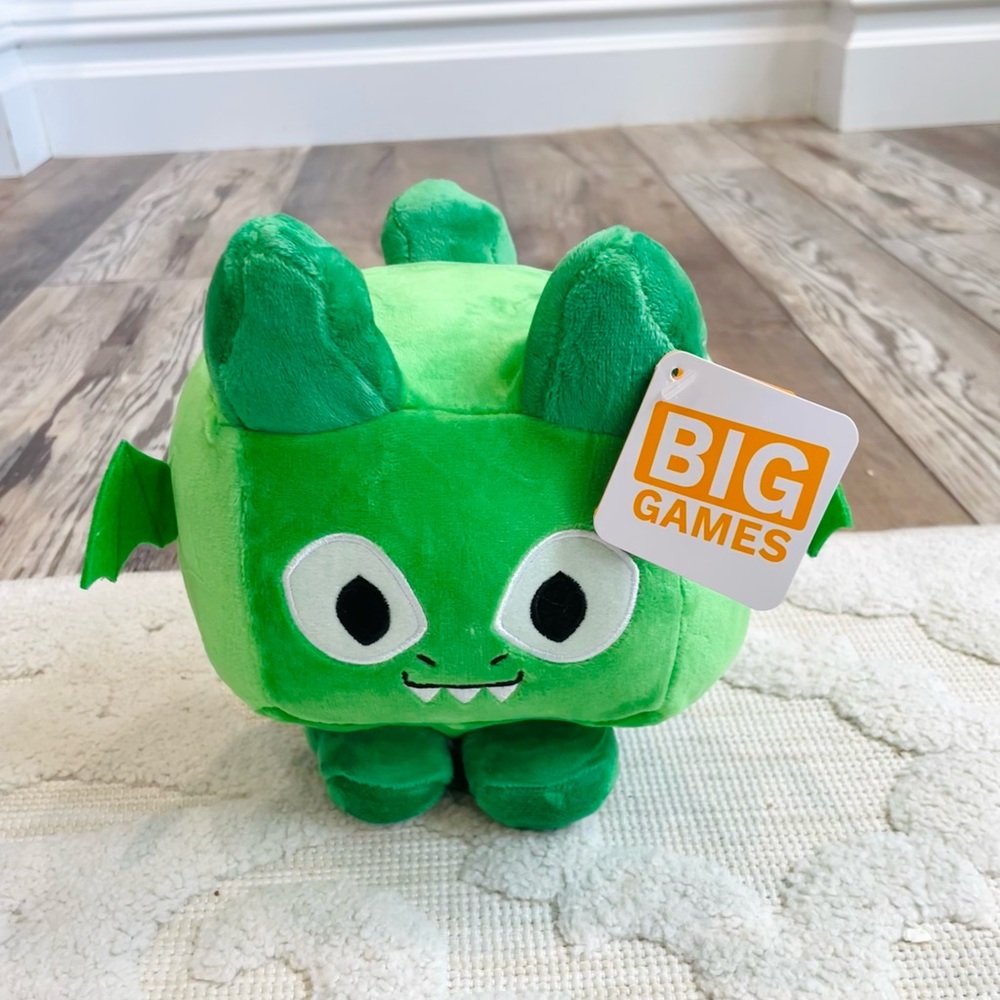 Roblox Pet Simulator X HUGE Dragon Plush Doll Toy Pet with Redeemable Code